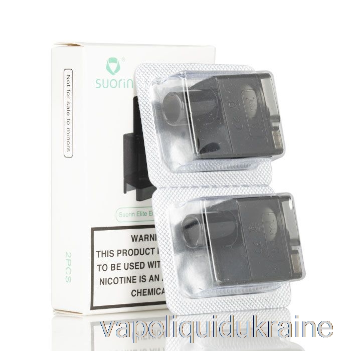 Vape Ukraine Suorin ELITE Replacement Pods 3.1ohm ELITE Pods